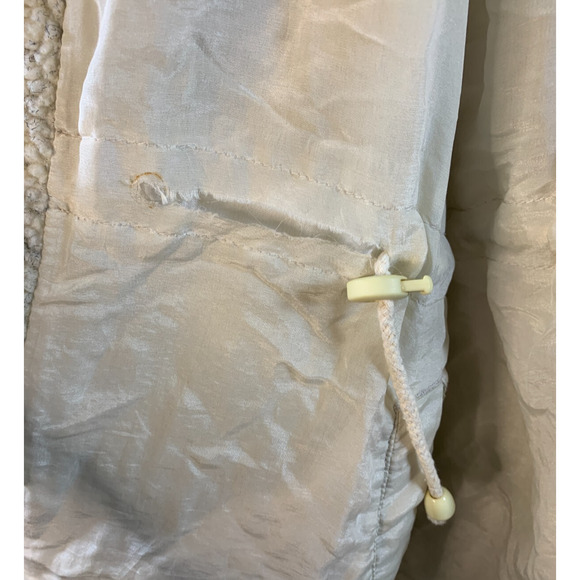 Vintage Haband Women Oversized Sherpa Button Jacket Sz XL Cottage Folk Rustic - Picture 9 of 13